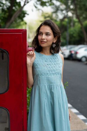 Image for Kusvaa Ws1024 Ehimay Cotton A Line Dress Featured