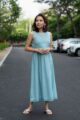 Image for Kusvaa Ws1024 Ehimay Cotton A Line Dress Side