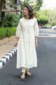Image for Kusvaa Ws1028 Abhitha Schiffli Kurta Pant Set Side