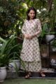 Image for Kusvaa Wsr386 Garima Handblock Kurta Pant Set Front