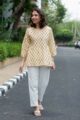 Image for Kusvaa Wsr390 Avani Cotton Short Kurti Front