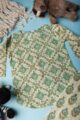 Image for Kusvaa Wsrk100 Chetaki New Born Kurtapyjama Set Closeup 2