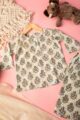 Image for Kusvaa Wsrk63 Darsh New Born Kurtapyjama Set Closeup
