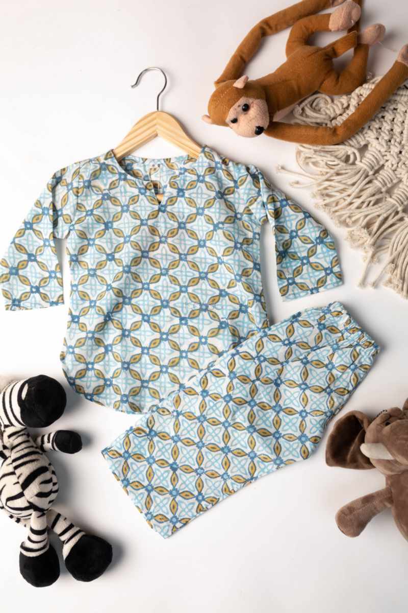 Image for Kusvaa Wsrk69 Naman New Born Kurtapyjama Set Featured