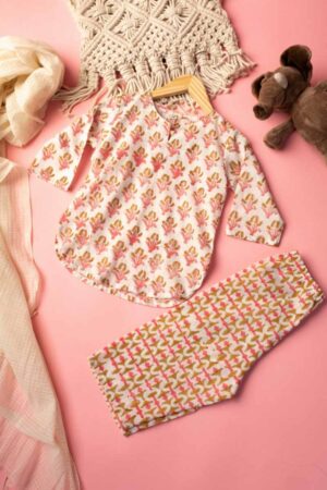 Image for Kusvaa Wsrk73 Samarth New Born Kurtapyjama Set Featured