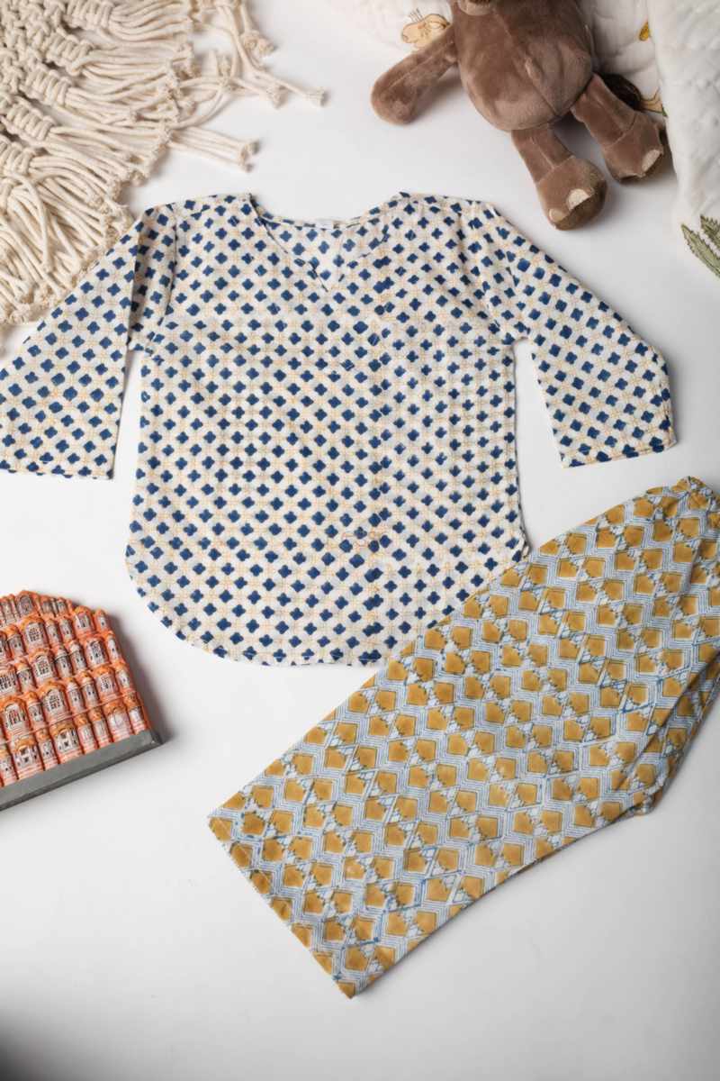 Image for Kusvaa Wsrk90 Varnini New Born Kurtapyjama Set Featured