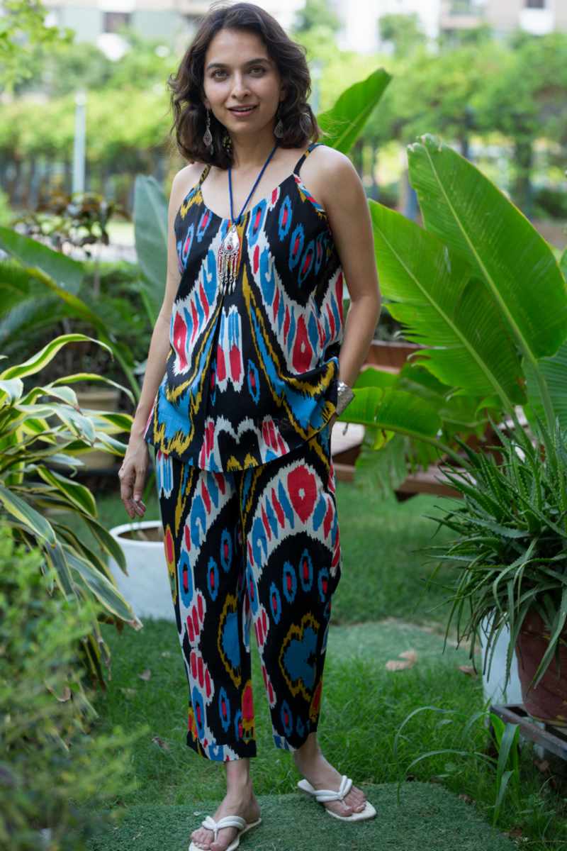 Image for Kusvaa De185 Gargi Cotton Loungewear Set Front