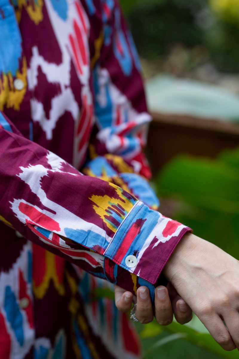 Image for Kusvaa De186 Hansa Cotton Loungewear Set Closeup 2