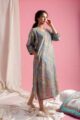 Image for Kusvaa De192 Seema Cotton Jaal Print Kaftan Front