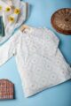 Image for Kusvaa Mbe74 Lokesh Cotton Boy Kurta Closeup