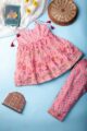 Image for Kusvaa Mbe76 Anuja Kid Cotton Kurta Pant Set Front