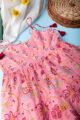 Image for Kusvaa Mbe76 Anuja Kid Cotton Kurta Pant Set Side