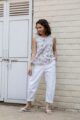 Image for Kusvaa Vcr199 Indu Handblock Short Top Front