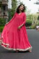 Image for Kusvaa Ws1027 Aaratrika Schiffli A Line Dress Side