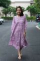 Image for Kusvaa Wsr394 Sital Cotton Handblock Dress Front