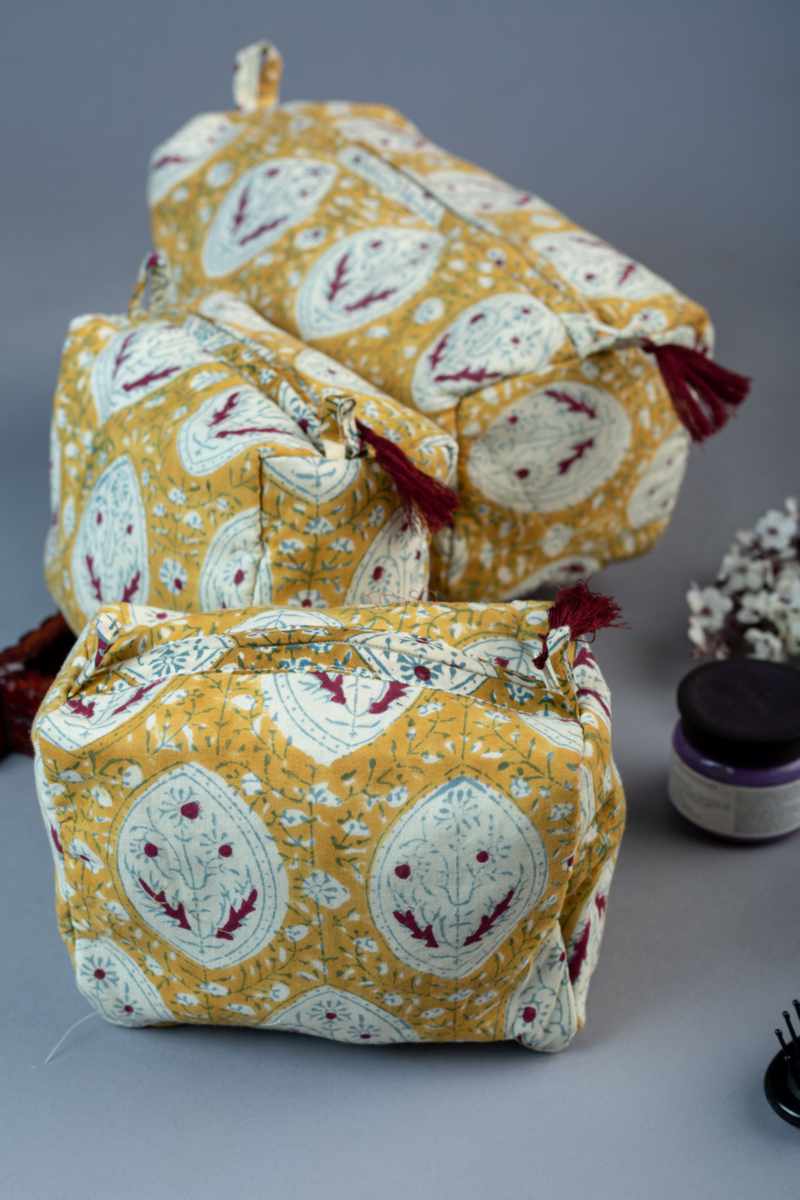 Image for Kusvaa Wsra124 Agneya Toiletry Pouch Set Of 3 Featured