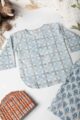 Image for Kusvaa Wsrk89 Haasya New Born Kurtapyjama Set Front