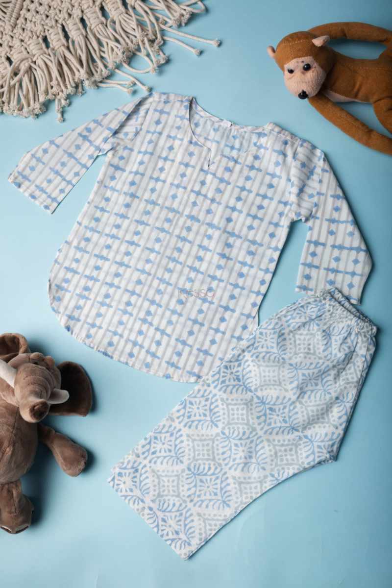 Image for Kusvaa Wsrk98 Jaitra New Born Kurtapyjama Set Featured
