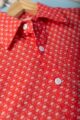 Image for Kusvaa Aj79 Ritik Cotton Boy Half Sleeves Shirt Closeup