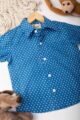 Image for Kusvaa Aj80 Mannan Cotton Boy Half Sleeves Shirt Side