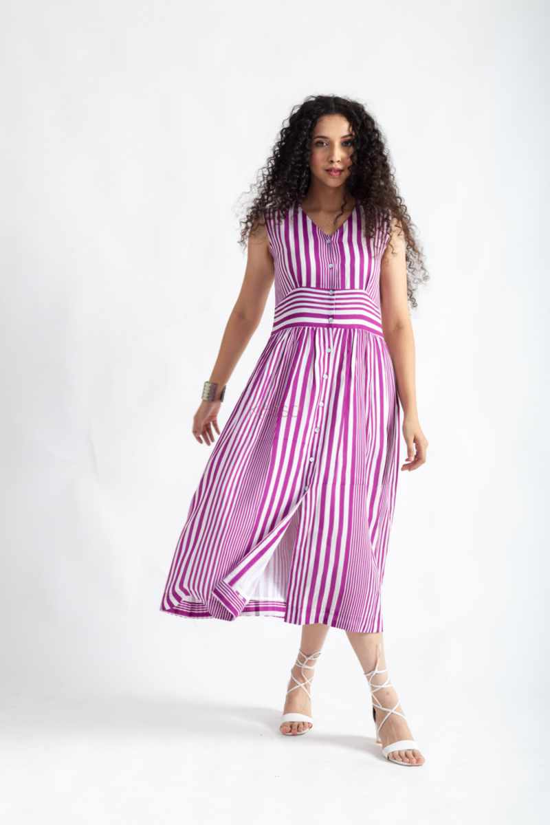 Image for Kusvaa Avdaf232 Krishna Modal Dress Closeup