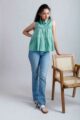Image for Kusvaa Avdaf233 Devansha Cotton Dobby Short Top Front