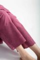 Image for Kusvaa Avdaf235 Vasudha Cotton Kurta Pant Set Closeup 2