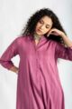 Image for Kusvaa Avdaf235 Vasudha Cotton Kurta Pant Set Closeup