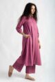 Image for Kusvaa Avdaf235 Vasudha Cotton Kurta Pant Set Front