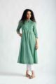 Image for Kusvaa Avdaf237 Aarunya Cotton A Line Kurta Front