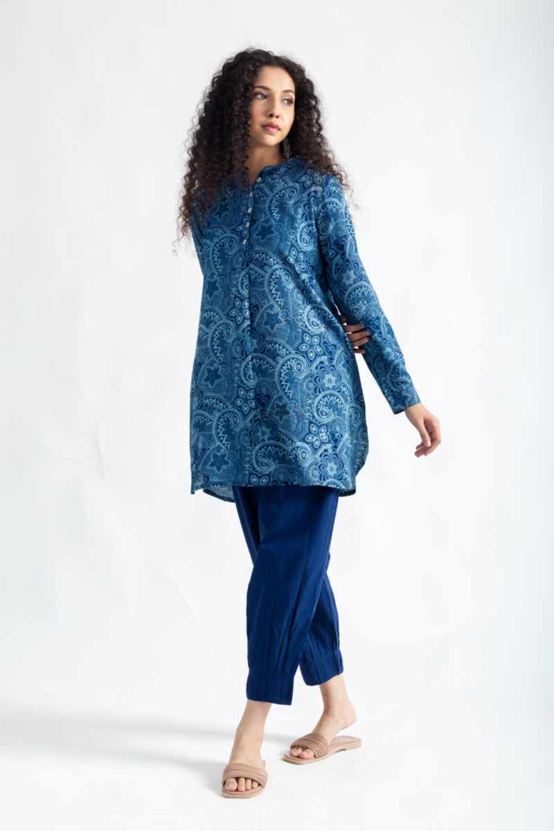 Image for Kusvaa Avdaf243 Lakshita Modal Short Kurti Front