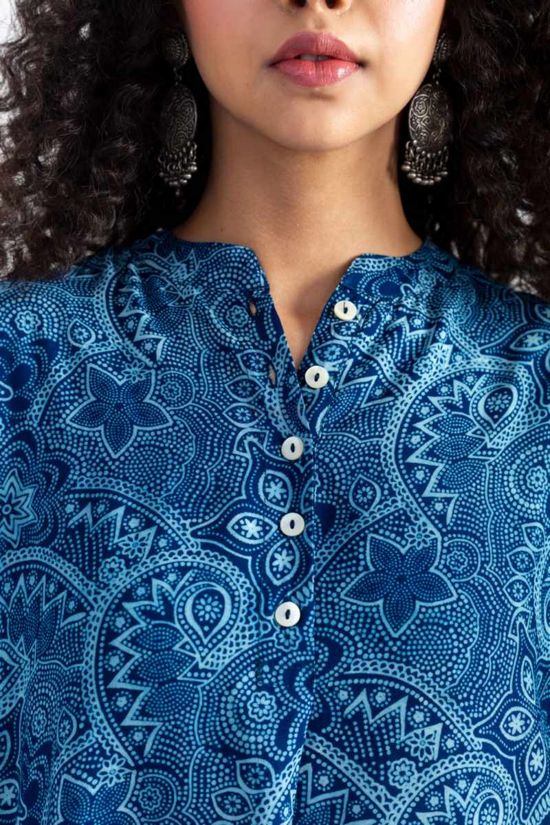 Image for Kusvaa Avdaf243 Lakshita Modal Short Kurti Side