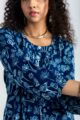 Image for Kusvaa Avdaf245 Anandamayi Muslin Short Top Closeup 2