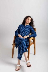 Image for Kusvaa Avdaf246 Jeevika Modal Co Ord Set Sitting