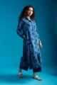 Image for Kusvaa Avdaf250 Anwesha Muslin Handblock A Line Kurta Side
