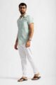 Image for Kusvaa Awk66 Sarvin Handblock Men Half Sleeves Shirt Side