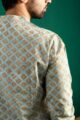 Image for Kusvaa Bpr36 Shivam Handblock Men Full Sleeves Shirt Closeup 2