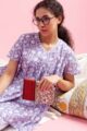 Image for Kusvaa De188 Bhavya Cotton Loungewear Set Sitting
