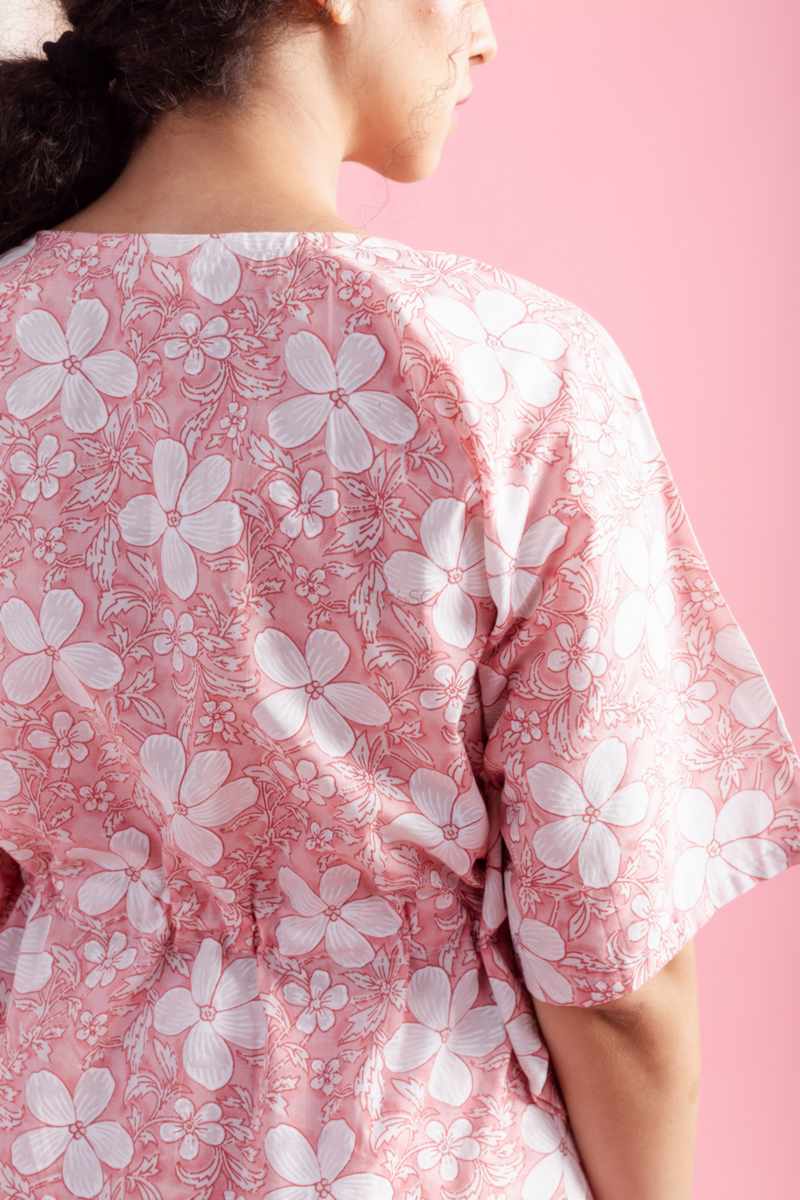 Image for Kusvaa De189 Anaya Cotton Loungewear Set Closeup 2