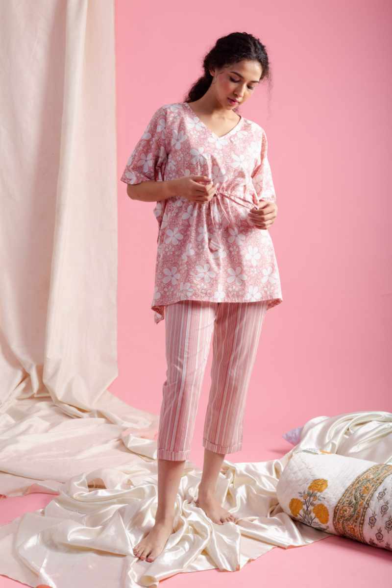 Image for Kusvaa De189 Anaya Cotton Loungewear Set Side