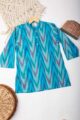 Image for Kusvaa Mbe82 Darsh Cotton Ikkat Boy Kurta Featured