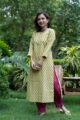 Image for Kusvaa Taf107 Indu Cotton Straight Fit Kurta Front