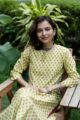 Image for Kusvaa Taf107 Indu Cotton Straight Fit Kurta Sitting