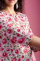 Image for Kusvaa Vcr202 Madhavi Cotton Straight Fit Kurta Closeup 2