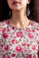 Image for Kusvaa Vcr202 Madhavi Cotton Straight Fit Kurta Closeup