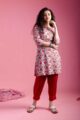 Image for Kusvaa Vcr202 Madhavi Cotton Straight Fit Kurta Front