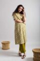 Image for Kusvaa Vcr204 Manishitha Cotton Straight Fit Kurta Front