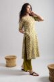 Image for Kusvaa Vcr204 Manishitha Cotton Straight Fit Kurta Side