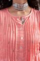 Image for Kusvaa Vcr206 Jaishree Cotton Slub Kurta Pant Set Closeup