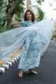Image for Kusvaa Wsr395 Chaitra Handblock Cotton Complete Suit Set Side